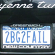 Illustration for article titled Wall Street Bankers Vanity License Plate Would Get An Auto Exec Tarred, Feathered